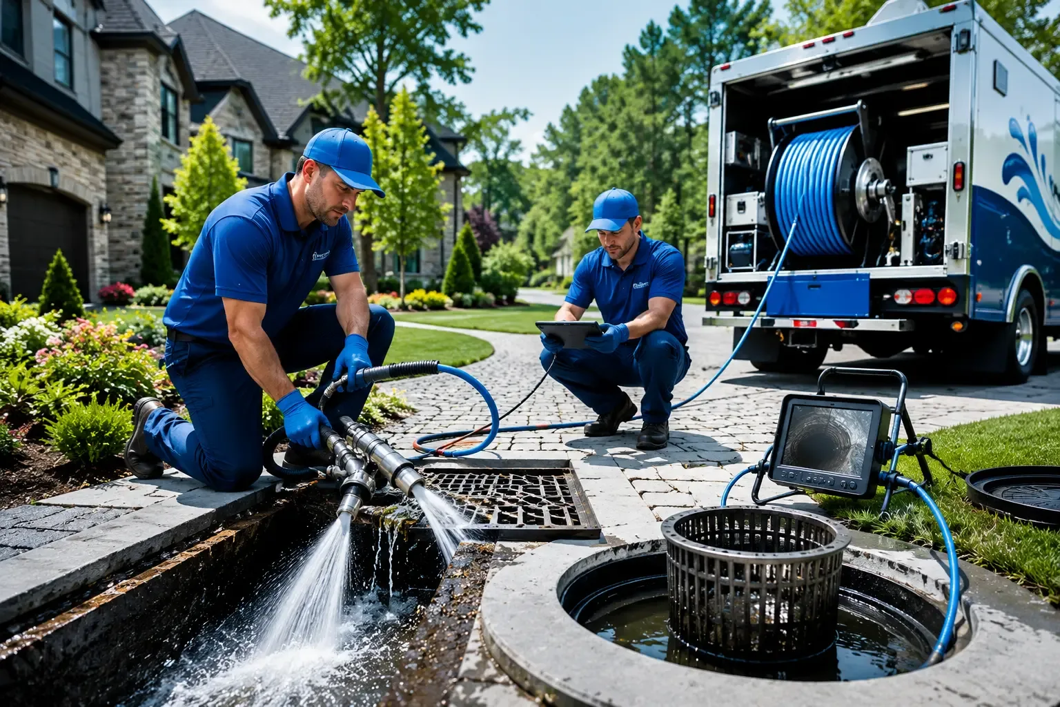 Local outdoor drain cleaning professionals in Stratford, WI