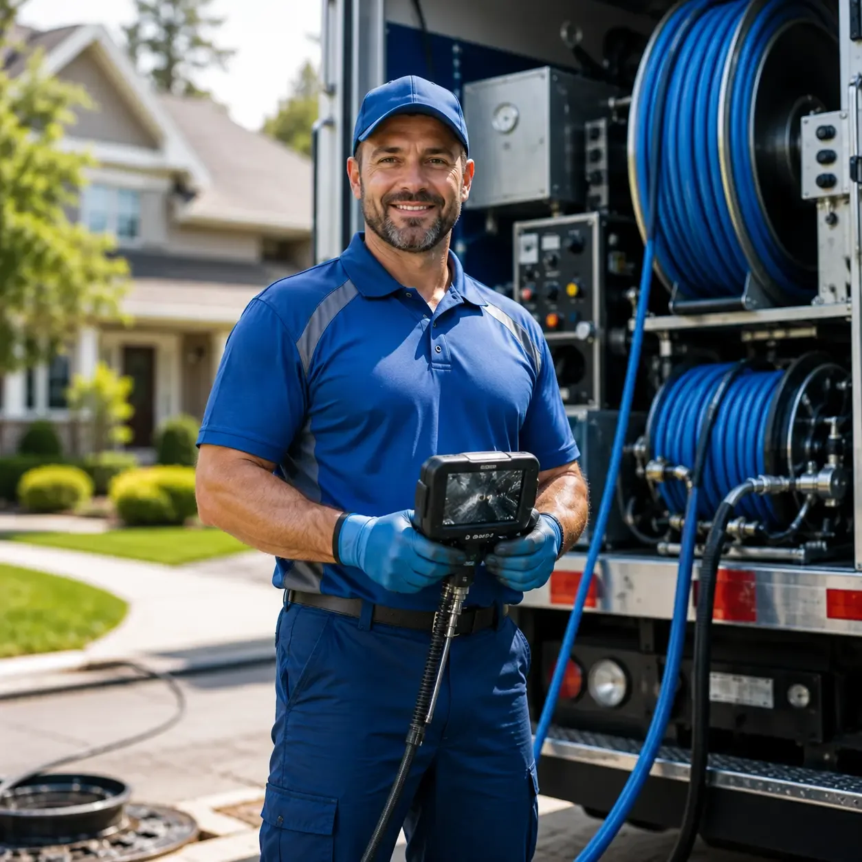 Local outdoor drain cleaning specialists in Stratford, WI